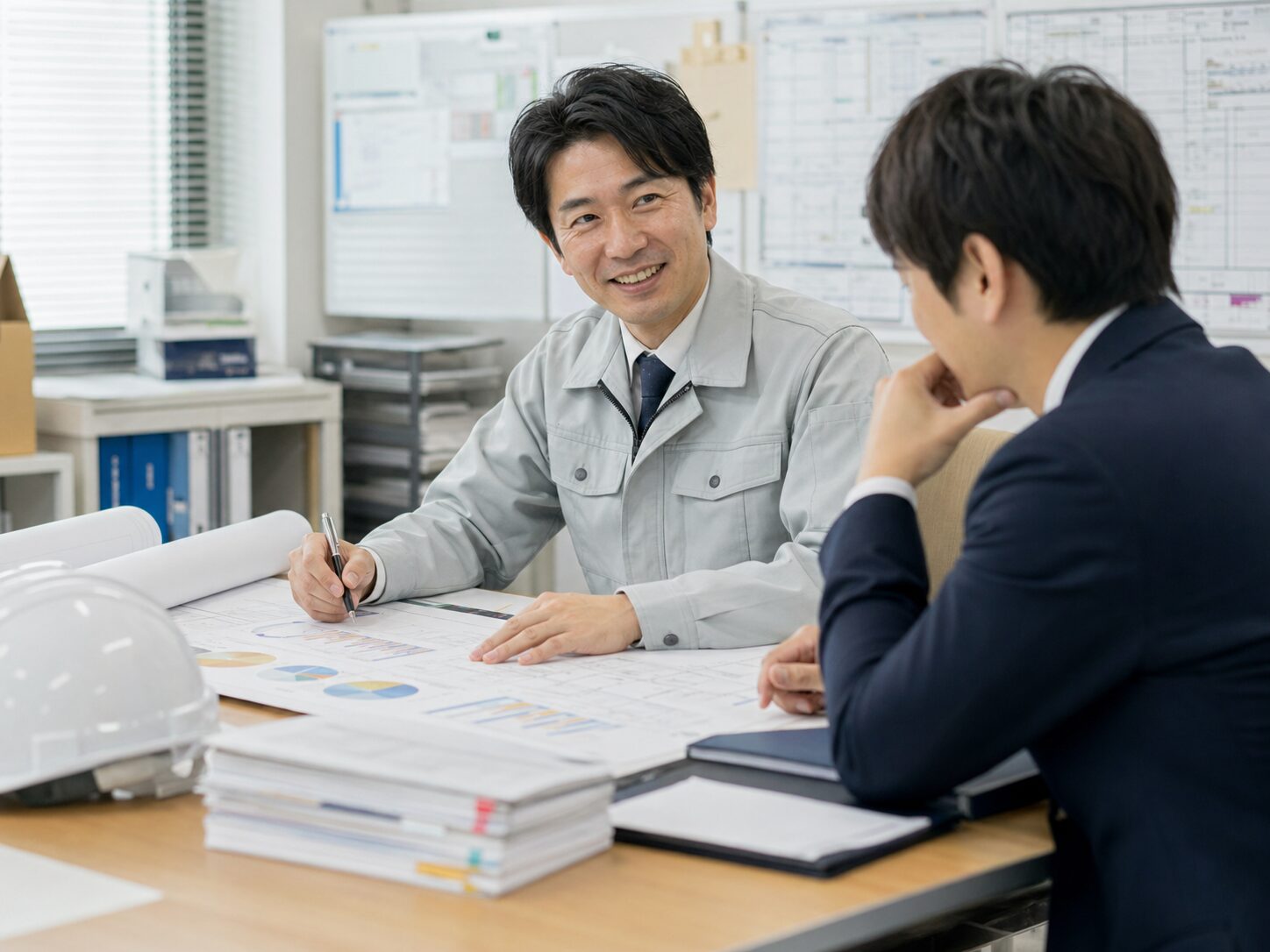 工事業M&Aの価値整理イメージ