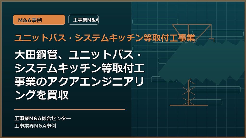 ユニットバス・システムキッチン等取付工事業の記事アイキャッチ画像