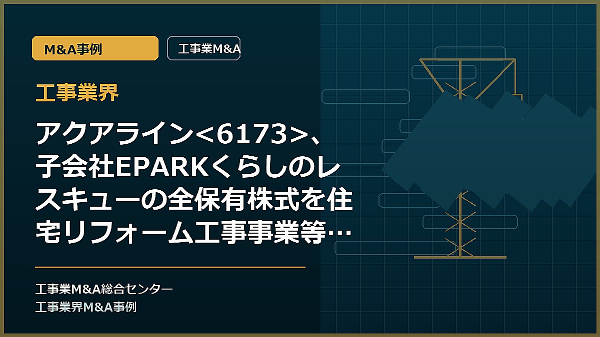 工事業界の記事アイキャッチ画像